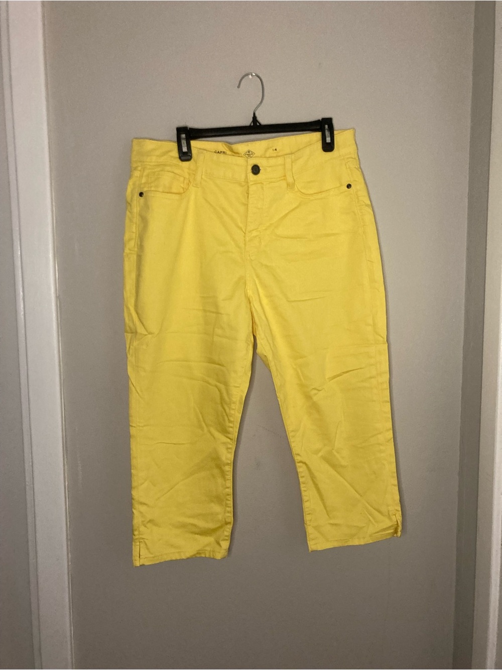 St. John’s Bay Yellow Capris